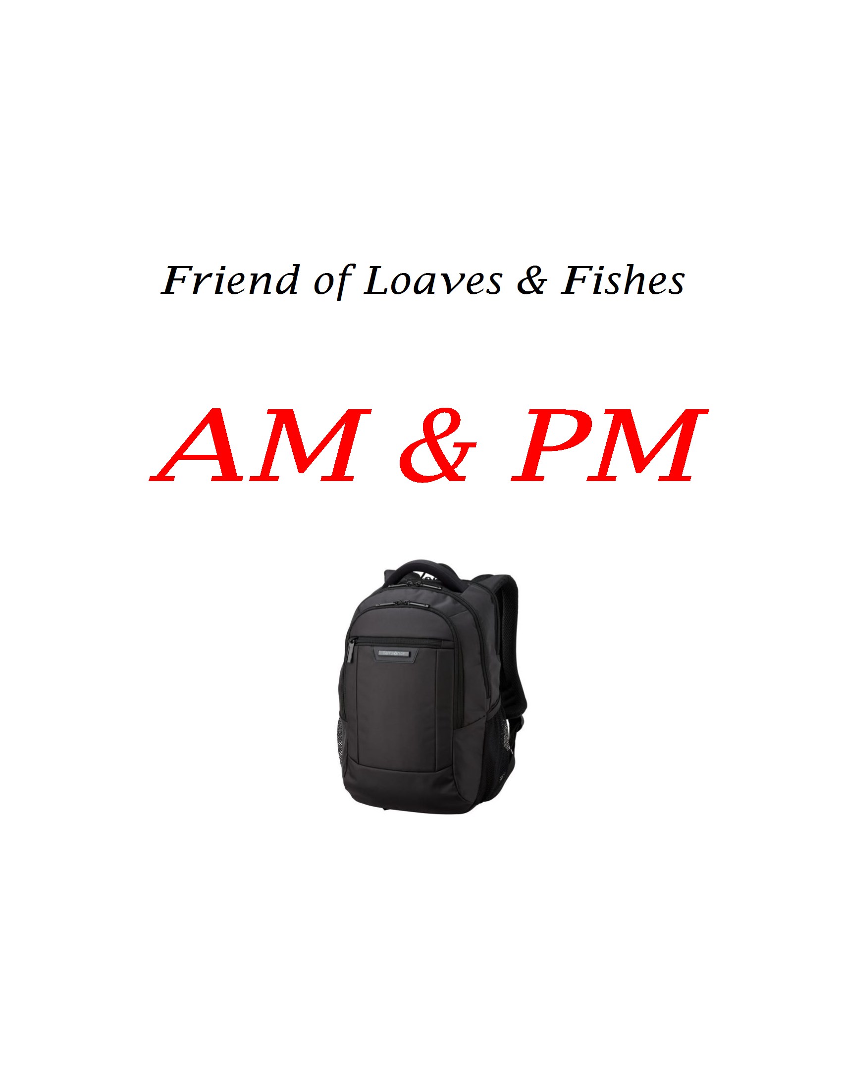 AM & PM backpack logo conv 1