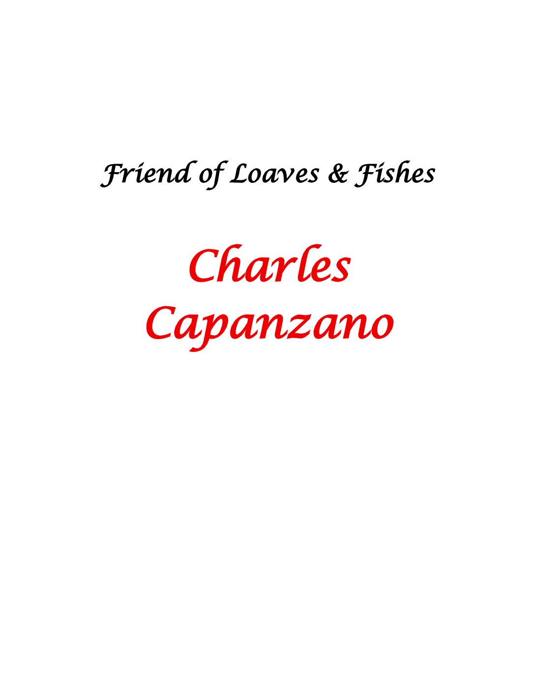 Charles Capanzano
